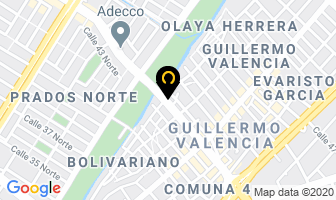 Mapa de Enertel Colombia Ltda. en Cali