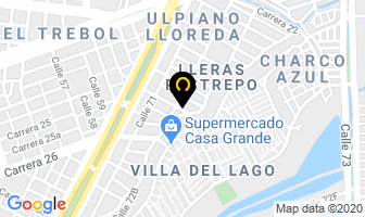 Mapa de Enfermeras 24 Horas en Cali