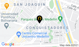 Mapa de Enfoque en Medellín