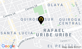 Mapa de Engell`' S Uniformes en Bogotá D.C