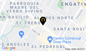 Mapa de English Training en Bogotá D.C