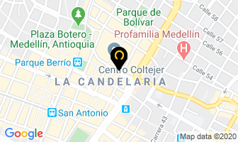 Mapa de Engraficas en Medellín