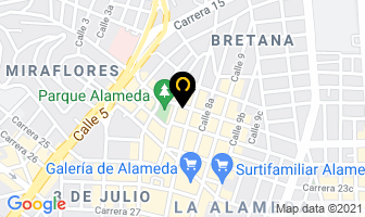Mapa de Enlace Comunicaciones . Es en Cali