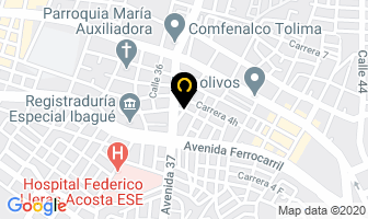 Mapa de Enlace Empreasarial Global Ltda. en Ibagué