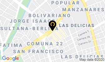 Mapa de Enlaces Comerciales en Cali