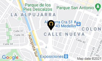 Mapa de Enquadro S.a.s en Medellín