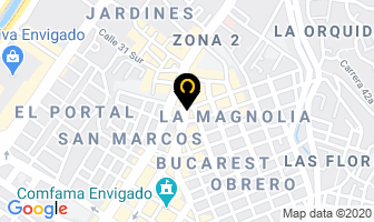 Mapa de Enseñar Escuela De Conduccion. en Envigado