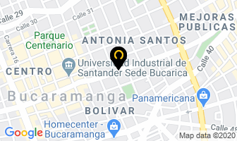 Mapa de Ensueño Hogar en Bucaramanga
