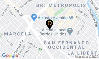 Mapa de Entomológicos Enthos en Bogotá D.C