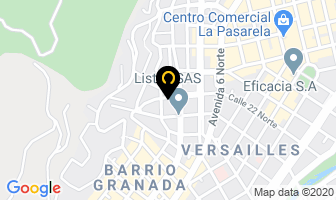 Mapa de Entregas Ltda. en Cali