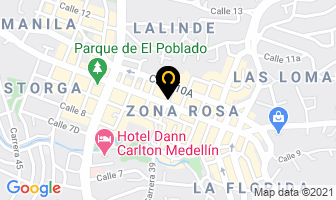 Mapa de Entretenimiento Real Ltda en Medellín