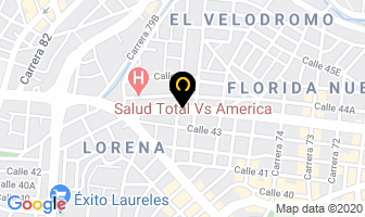 Mapa de Envasencias en Medellín