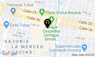 Mapa de Envía Colvanes Ltda. en Tulua