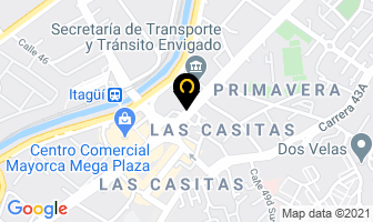 Mapa de Envicarnicos Eice en Medellín