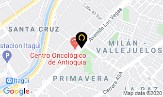 Mapa de Envigol en Medellín