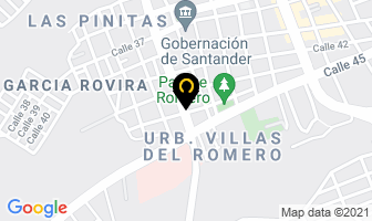 Mapa de Envios Al Instante en Bucaramanga