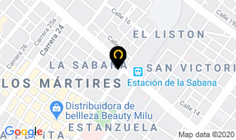 Mapa de Enzacta - Ibo 7146424 en Bogotá D.C
