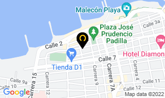 Mapa de Eoletto Kite Café en Riohacha
