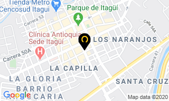 Mapa de Epicentro Del Bebe en Itaguí