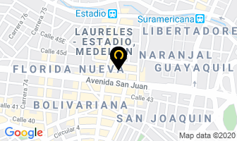 Mapa de E.p.m. Telecomunicaciones S.a. en Medellín