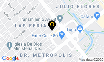 Mapa de E.p.s. Salud Cóndor S.a. en Bogotá D.C