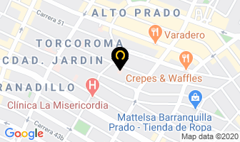 Mapa de Eps Sura en Barranquilla