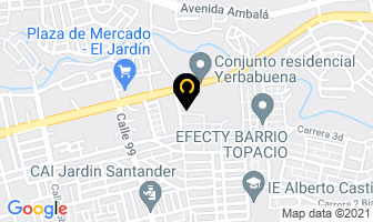 Mapa de E.publicidad Quevedo en Ibagué