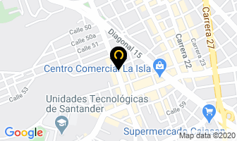 Mapa de Equi-ofis en Bucaramanga