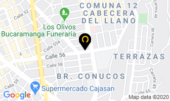 Mapa de Equicopias en Bucaramanga