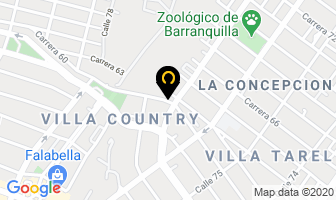 Mapa de Equiespacios Ltda. en Barranquilla
