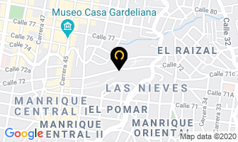Mapa de Equinoccio Tienda en Medellín