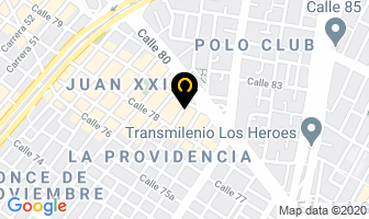 Mapa de Equintec Ltda en Bogotá D.C