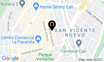 Mapa de Equioffice Ltda. en Cali