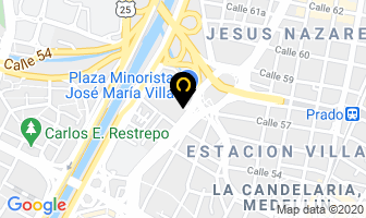 Mapa de Equipados Ltda. en Medellín