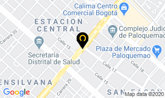 Mapa de Equipesajes Ltda. en Bogotá D.C