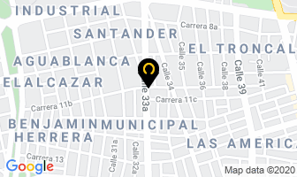 Mapa de Equiplantas E.u. en Cali