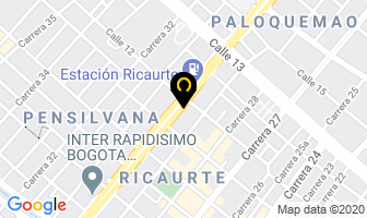 Mapa de Equipo Pesado S.a. en Bogotá D.C