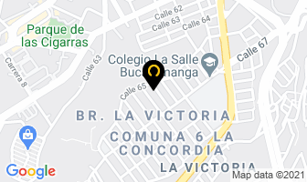 Mapa de Equipos Agudelo Ltda. en Bucaramanga