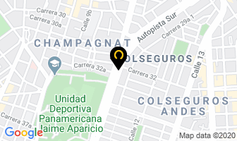 Mapa de Equipos Automotores Ltda. en Cali