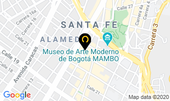 Mapa de Equipos De Gimnasia en Bogotá D.C