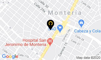 Mapa de Equipos Del Sinú S.a.s. en Montería