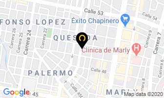 Mapa de Equipos Médicos Munera's en Bogotá D.C