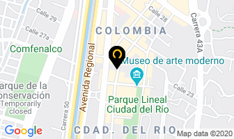 Mapa de Equipos Medicos Prestige en Medellín