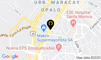 Mapa de Equipos Técnicos E.u. en Pereira