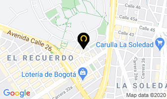 Mapa de Equipos Trophy en Bogotá D.C