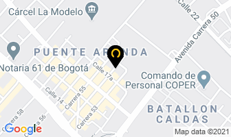 Mapa de Equipos Y Destrucciones en Bogotá D.C