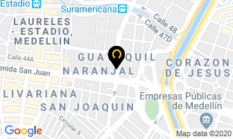 Mapa de Equipos Y Equipos Ltda. en Medellín