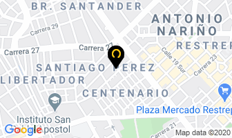 Mapa de Equipos Y Servicios Alosan S.a.s. en Bogotá D.C
