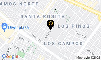 Mapa de Equiserv en Bogotá D.C