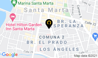 Mapa de Equiservin Ltda. en Santa Marta
